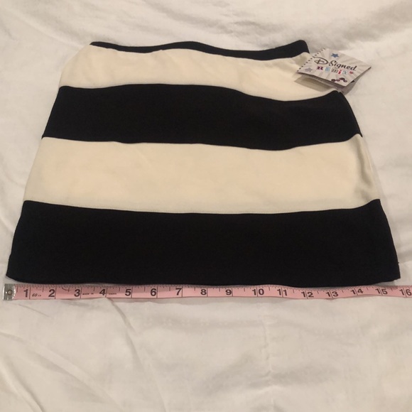 🆕Disney Girl knit skirt! black/ivory! vintage from the Cece collection! NWT! L - Picture 5 of 12